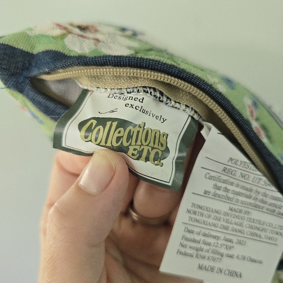 Collections Etc My Sister My Friend Tapestry Weave Throw Pillow Floral Small - Picture 2 of 7